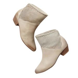 Anthropologie Taupe SixtySeven Slouch Booties